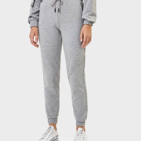 Plush jogging trousers