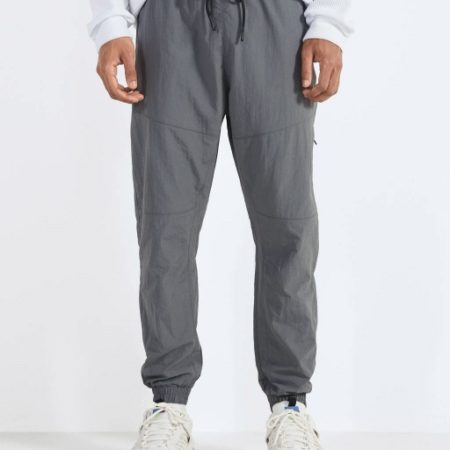 Nylon jogging trousers