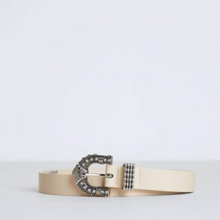 Cowboy belt with rhinestone details